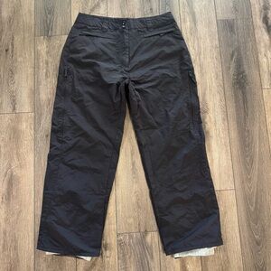 Airwalk Snow Technologies Black Snowboard Pants XL Nylon Waterproof Ski
